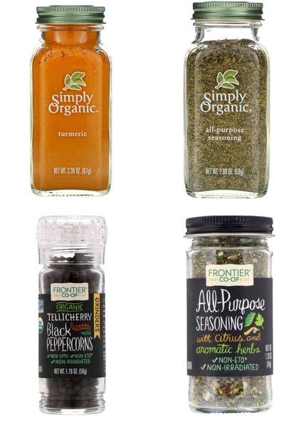 食品百貨系列：Simply Organic（簡單有機），Frontier Natural Products（前沿天然）