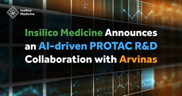 AI賦能PROTAC研發，英矽智能與Arvinas達成合作