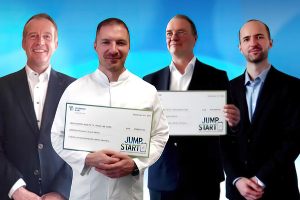 From left to right: Prof. Martin Westphal, Fresenius Kabi, Prof. S. Schaller, Charité – Universitätsmedizin Berlin, Dr. Jos Simons, Fresenius Kabi, Dr. Matthias Tyssen, Fresenius Kabi From left to right: Prof. Martin Westphal, Fresenius Kabi, Prof. S. Schaller, Charité – Universitätsmedizin Berlin, Dr. Jos Simons, Fresenius Kabi, Dr. Matthias Tyssen, Fresenius Kabi
