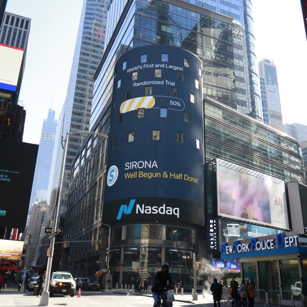 Concept Medical Lights Up NASDAQ, NY Times Square to celebrate – SIRONA Randomized Trial Achieves fifty percent enrollment. Concept Medical Lights Up NASDAQ, NY Times Square to celebrate – SIRONA Randomized Trial Achieves fifty percent enrollment.